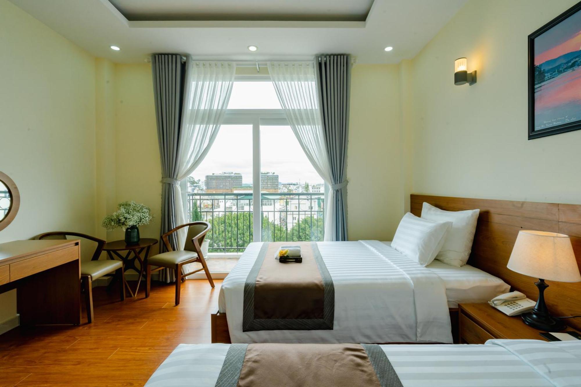 Bombo Dalat Hotel Buitenkant foto