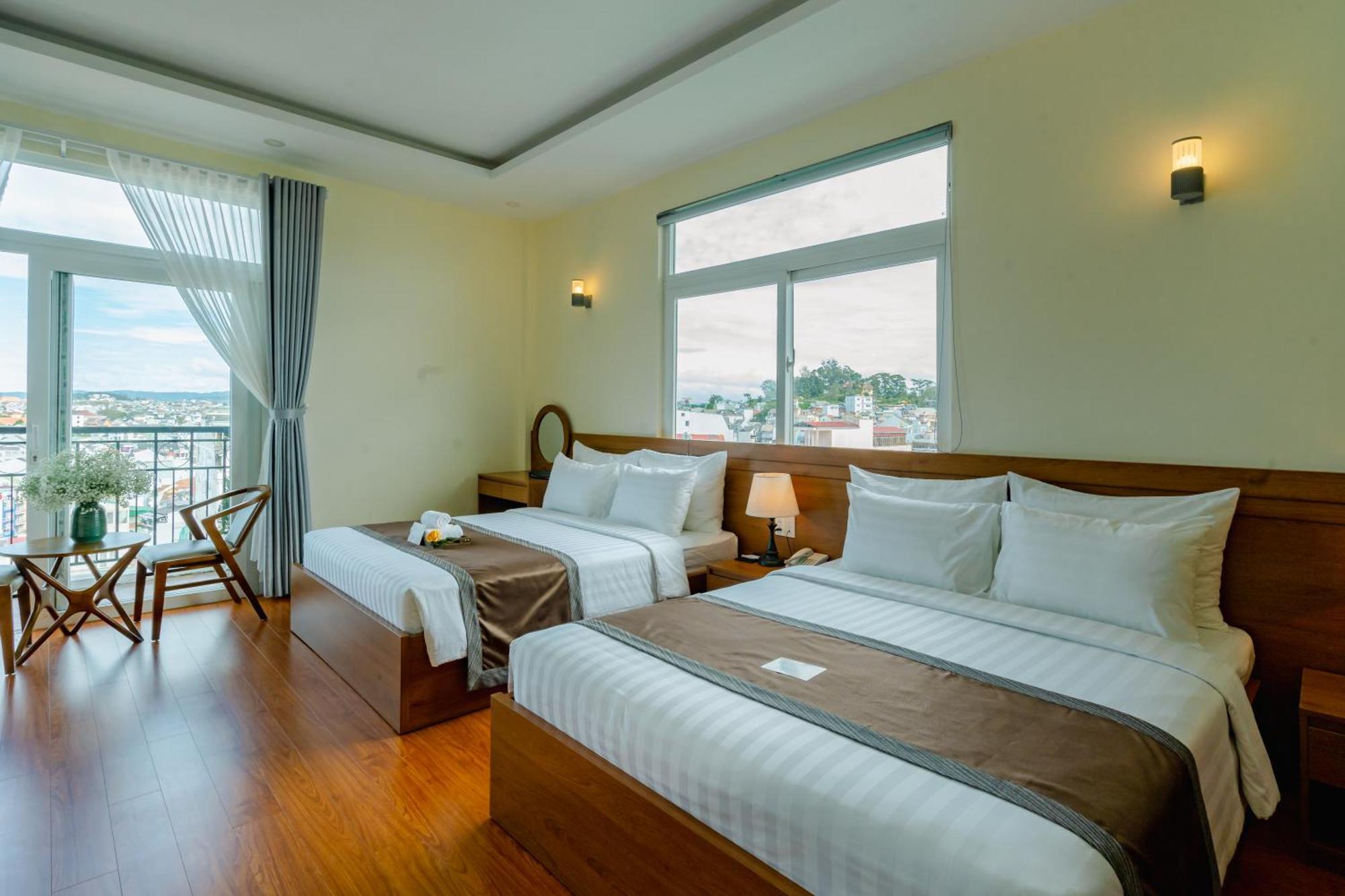 Bombo Dalat Hotel Buitenkant foto